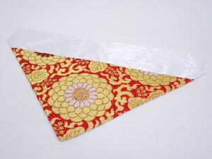 K100　未使用品　本金襴打敷